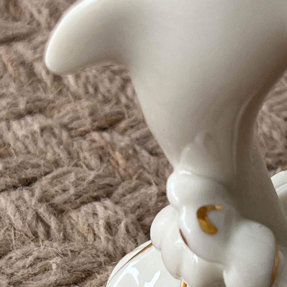 Lenox Cream and Gold Dolphin Sculpture - Picture 9 of 10
